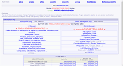 Desktop Screenshot of info.adsorption.org