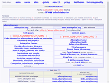 Tablet Screenshot of guide.adsorption.org